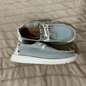 Light Blue Hey Dudes